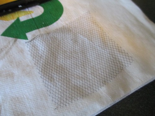 It took several attempts to get this square cut out.
