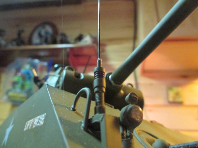 Cut down HL antenna and a lick or two of Burnt Seinna and the TD had commo.