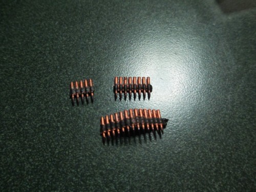 Brass and copper and flat black and gloss....