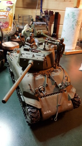 MATOs first Sherman 'In The Mood' is a complete 2.4 GHz rebuild from a couple of years back.