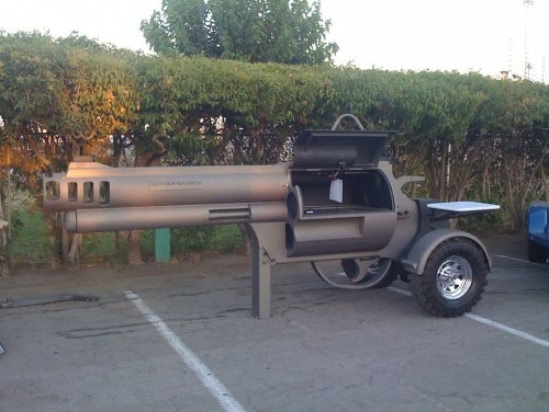 44 Magnum grill for gun geeks..
