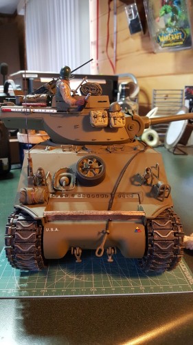 New parts painted and solidly mounted with 24hour Loc-Tite epoxy