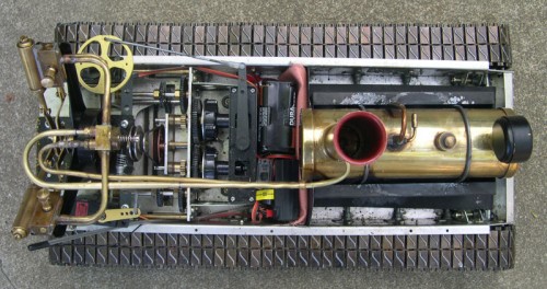 Frankensteam Tamiya tank..