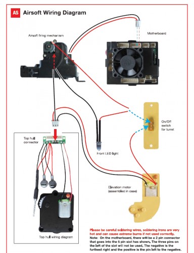 Taigen Airsoft wiring diagram
