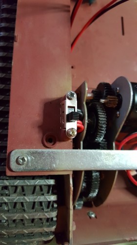 On-Off switch installed using Taigens handy mounting system.