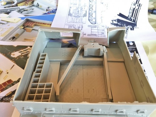 Vandra M7 Priest fighting compartment dry fitting