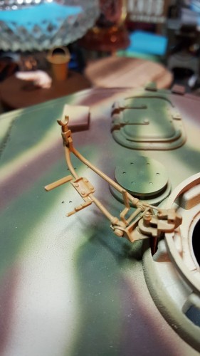 All back together and rotating, elevating, etc... in Desert Yellow.