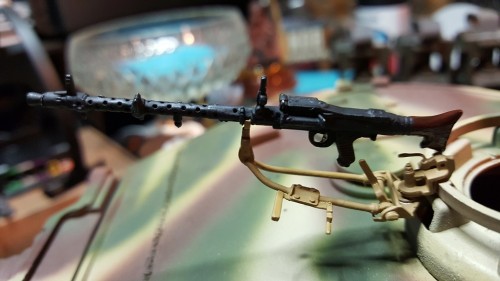 Closeup of the excellent MG-34
