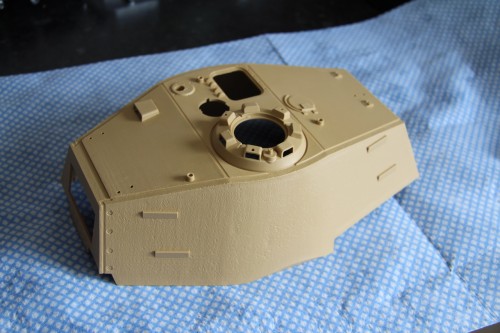 Tamiya KT Turret- minus embellishments