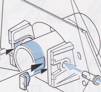 Gun mounting aperture