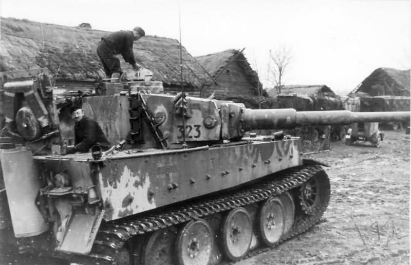 Tiger No 323 without Feifels