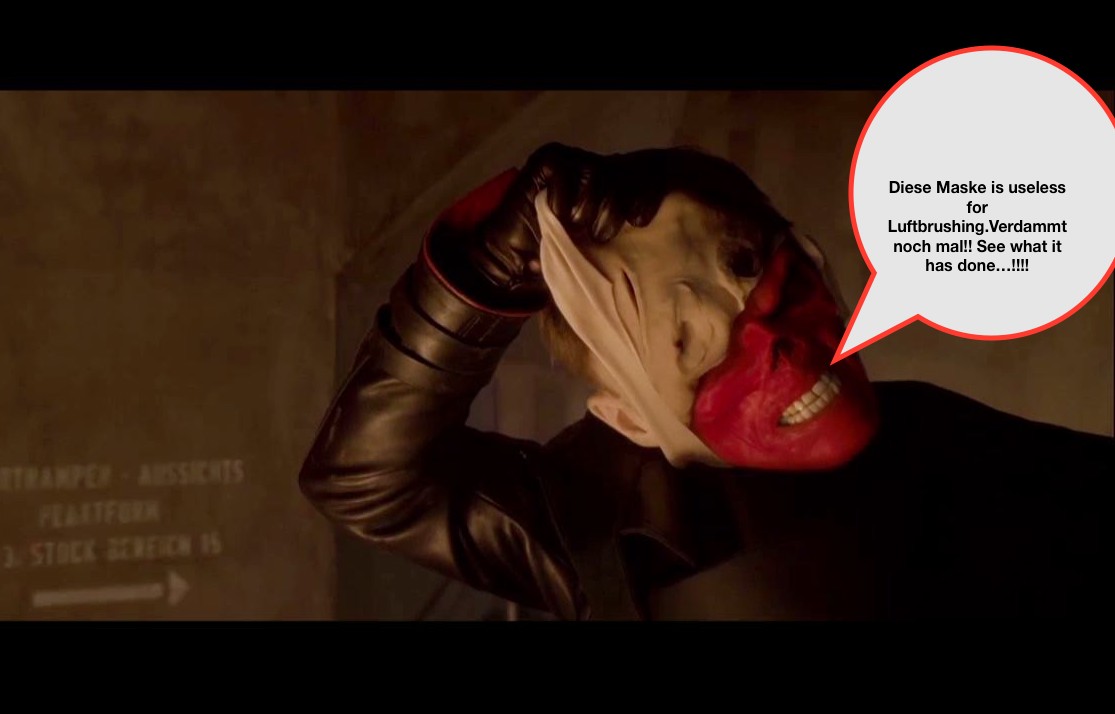 Red Skull's paint mask's unintended consequence..
