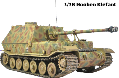 Hooben Elefant in 1/16 scale
