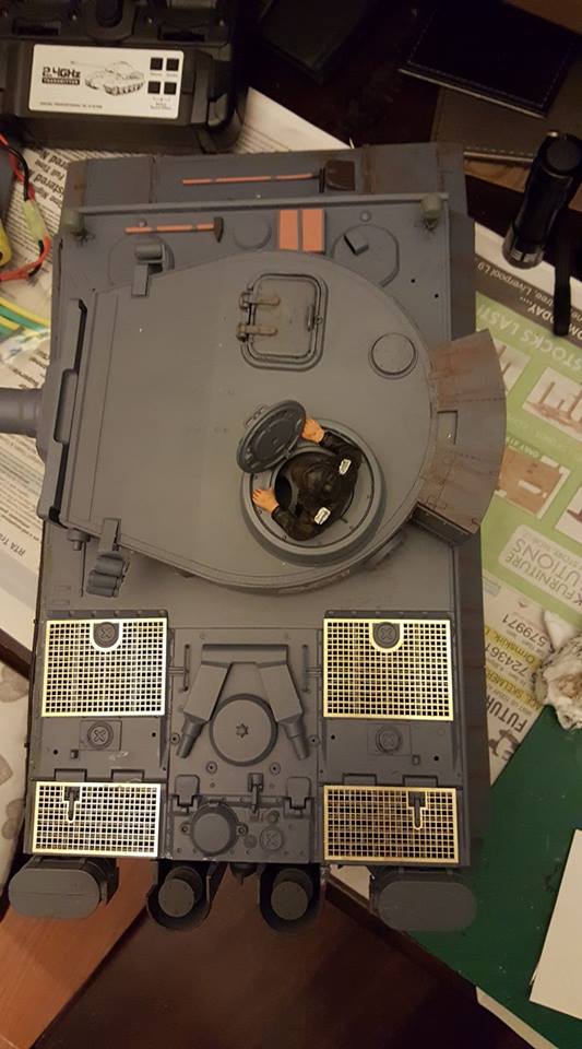 Fitting the grills was easier than I thought but even with preparation, painting them wasn't easy but I got it done.