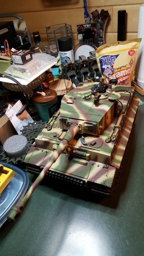 All detailing complete save for the Commanders headset.  I was back and forth on using one.