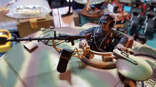 Completed Commander closeup