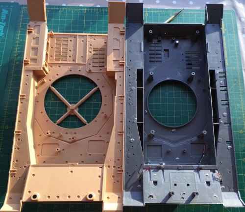 Tamiya HL/Taigen  Upper Hull interiors