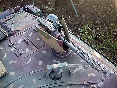 Hetzer MG arrangement