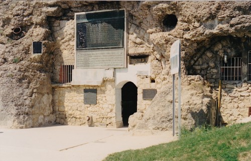Verdun- Fort Douamont entrance.