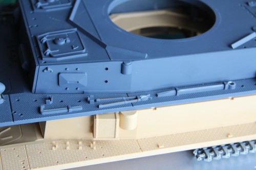 Tamiya-Taigen upper Hull- another detail difference