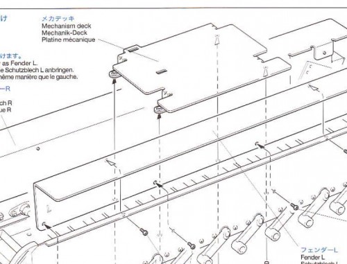 Tamiya's 'mechanism deck'