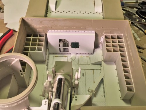 M7 Priest fighting compartment