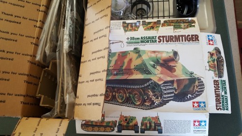 Research kit for the Imperial Modelbau Sturm Tiger includes a Maybach engine and compartment.  Tamiya ( and Sassgrunt )  strikes again!