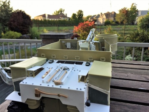 M7 Priest rear deck