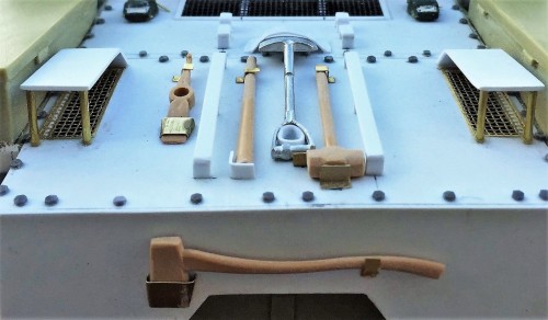 M7 Priest rear deck