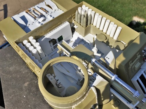 M7 Priest interior