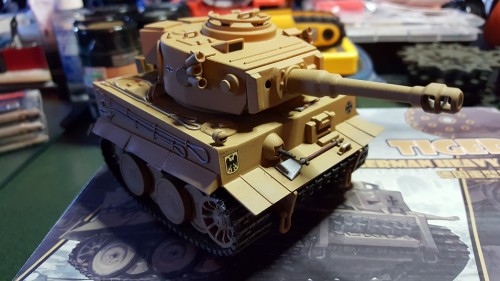 In as much as it was an intricate little kit, some extra paint and light weathering was called for.