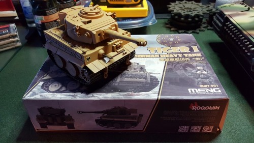 I was surprised by the amount of 'build' that was available.  Much more than the previous KV-2 Chiby