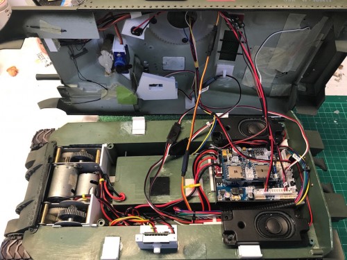 smooth 380 motors, white metal and nylon GB's, quiet and strong