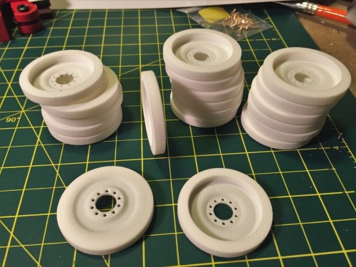 Shapeways M113 road wheels