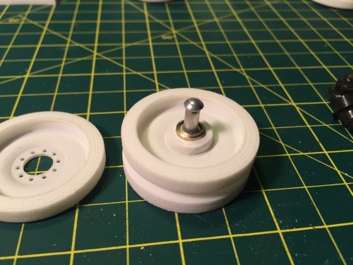 Shapeways M113 road wheels