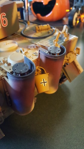 A closeup of side B of the must-have German bucket!