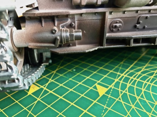 Taigen Pz IV rear idler housing.