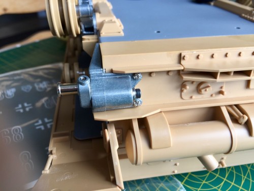 Tamiya Pz IV idler mounting and adjuster