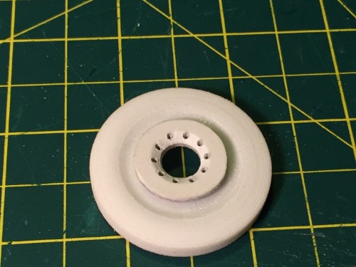 Shapeways M113 road wheel