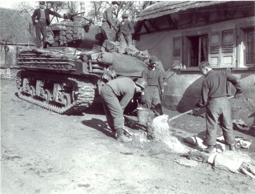 Sherman being made APC proof...