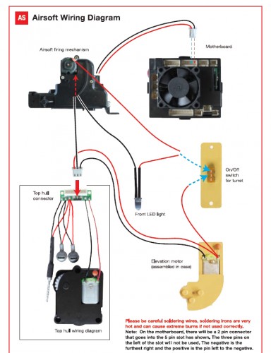 Wiring diagram for Airsoft