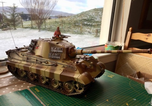 Tamiya KT blitz build update pic.