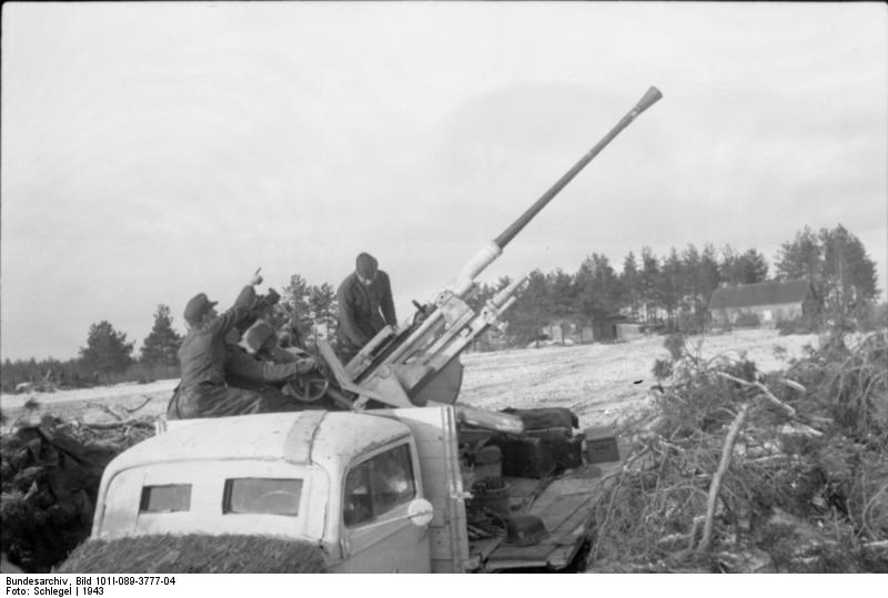 Opel Blitz with Pak 43 gun