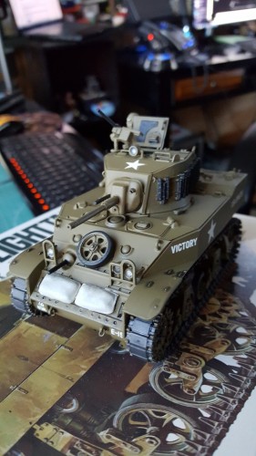 Completed Stuart Research Tank