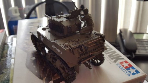 Rear View of 1.35 Scale Stuart