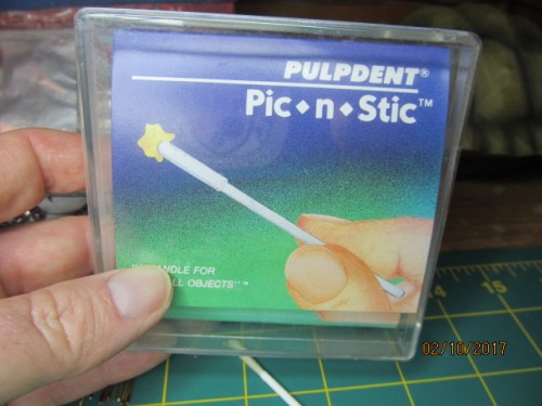 Using Pic-N-Stics helps with small parts