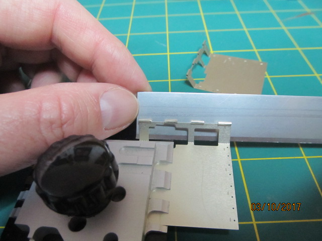 Bending mounting angle on brake.