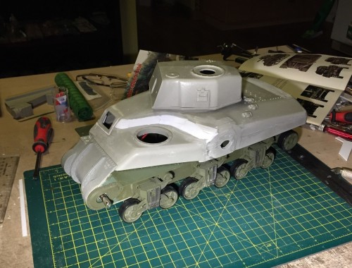 Vandra 1/16 Ram tank conversion