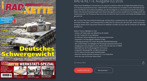 Rad und Kette Feb 2016