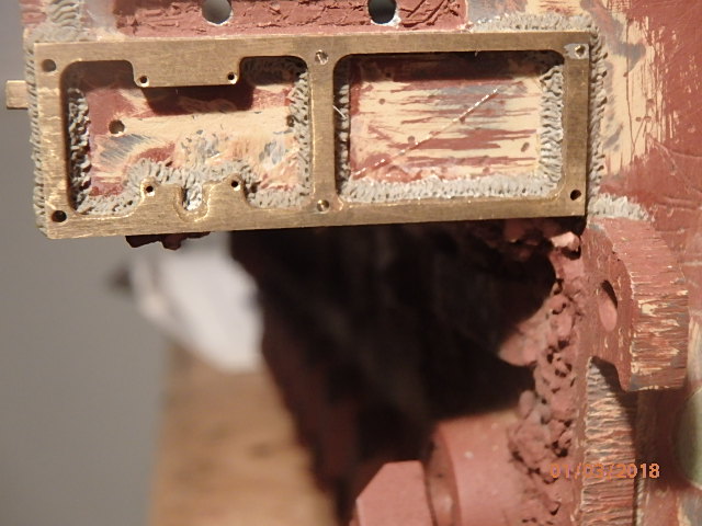 Well I mounted these Mud guard frames & found out later that the later model Tiger I'm shooting for did not have a frame